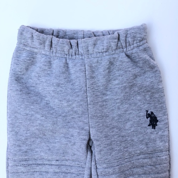 U.S. Polo Assn. Baby Boys Gray Sweatpants Size 12M - Picture 4 of 8